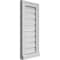 Ekena Millwork Vertical Surface Mount PVC Gable Vent: Functional, w/ 2"W x 2"P Brickmould Sill Frame, 12"W x 26"H GVPVE12X2603SF - alternate 4